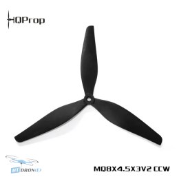 HQProp MacroQuad 8X4.5X3V2 8 дюймів чорний 3-лопатевий пропелер купити зараз в HTDRONE найкраща ціна