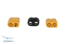 HTDRONE Złącze XT60 Męskie Żeńskie Solid Bullet Connector szczegółowe ujęcie