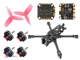 Pilotix FPV DIY Kit Rocky 5 Pink Prop zestaw do samodzielnego montażu kup w HTDRONE