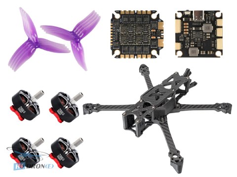 Pilotix FPV DIY Kit Rocky 5 Purple Prop główny widok kup teraz w HTDRONE