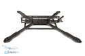 Top view of Pilotix PT-15 Lite FPV frame showing component layout for drone construction