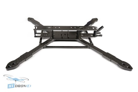 Top view of Pilotix PT-15 Lite FPV frame showing component layout for drone construction