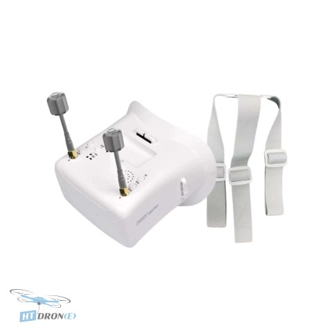 Rear view of Pilotix 2 inch Analog RTF Kit - connectors and ports, buy now at HTDRONE