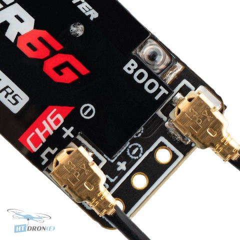 RadioMaster ER6-G ELRS 2.4GHz PWM odbiornik RC widok z boku kup teraz w sklepie