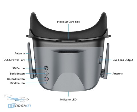 BETAFPV Goggles BetaFPV VR04 Pro HD
