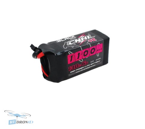 CNHL Black Series 1100mAh 6S 130C LiPo XT60 Battery for FPV Racing & Freestyle Drones