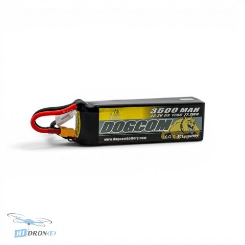 DOGCOM Battery DOGCOM 3500mAh 6S 22.2V 120C LiPo