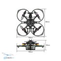 FLYWOO Dron FPV FLYWOO Flylens 85 2S V1.3 DJI O4 Wide ELRS 2.4G