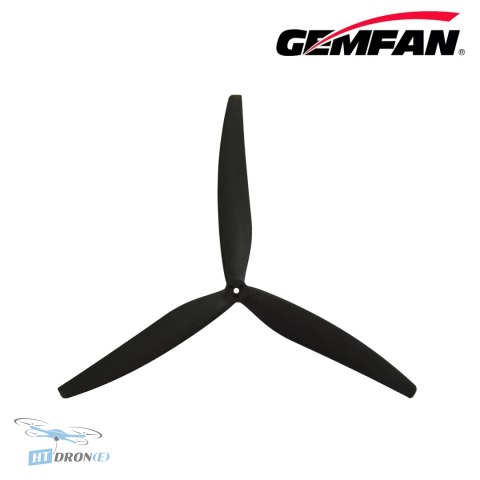 Gemfan Propeller Gemfan 1507 3-Blade 15'' Black (1CW+1CCW)