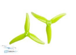 Gemfan Propeller Gemfan 3520 Hurricane PC 3 Blade T-mount 1.5mm - Yellow (2CCW+2CW)