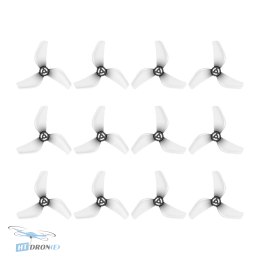 Gemfan Śmigła BETAFPV Gemfan 1409 35mm PC 3-Blade 1mm Transparent Grey (6CW+6CCW)