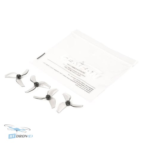 Gemfan 1409 35mm PC 3-Blade 1mm White FPV Drone Propellers for TinyWhoop