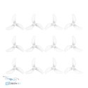 Gemfan Śmigło BETAFPV Gemfan 1409 35mm PC 3-Blade 1mm White (6CW+6CCW)