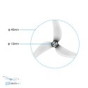 Gemfan Śmigło BETAFPV Gemfan 1811 PC 3-Blade 1.8" 1.5mm White (2CW+2CCW)