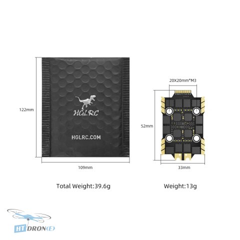 HGLRC ESC HGLRC 6S 60A 4in1 BL32 MINI
