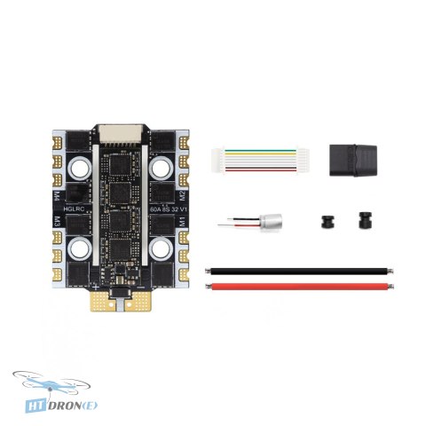 HGLRC ESC HGLRC 8S 60A 4in1 MINI 32-bit V1