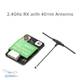 IFlight Receiver iFlight ELRS 2.4G RX Nano + 40mm Mini Antenna