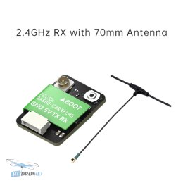 IFlight Receiver iFlight ELRS 2.4G RX Nano + 70mm Mini Antenna