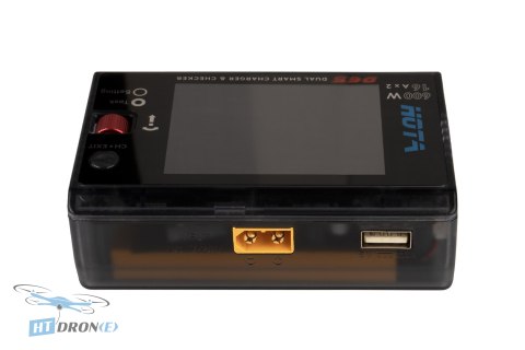 Зарядний пристрій HOTA D6S 2x300W 16A 1-6S Dual AC/DC для FPV та RC моделей