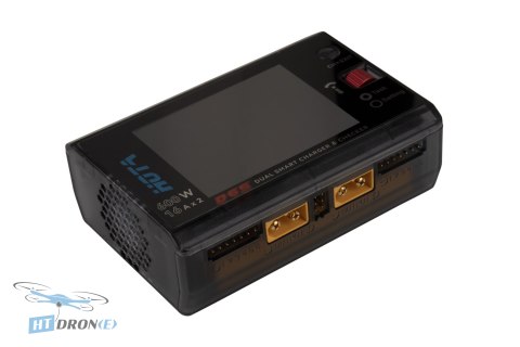 Зарядний пристрій HOTA D6S 2x300W 16A 1-6S Dual AC/DC для FPV та RC моделей