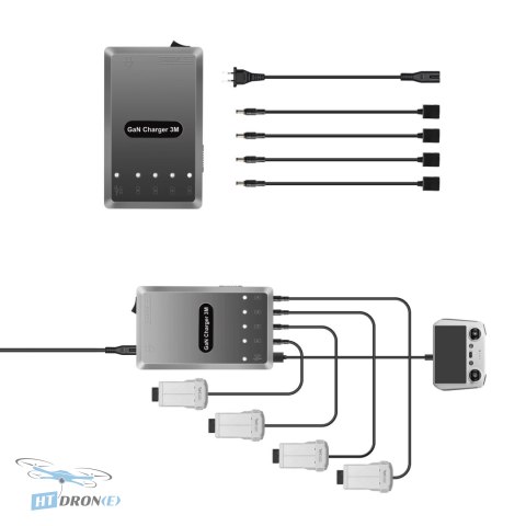 STARTRC GaN Charger 6-in-1 for DJI Mavic 3/Classic (EU Plug) (Demo unit - Like new)