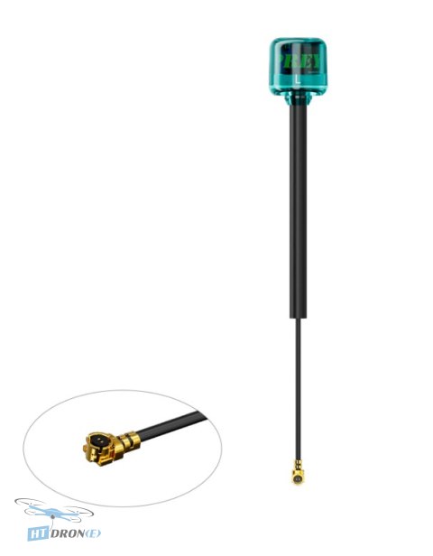 FlyFishRC Antenna FlyFishRC OSPREY 5.8G IPEX 90mm LHCP Cyan