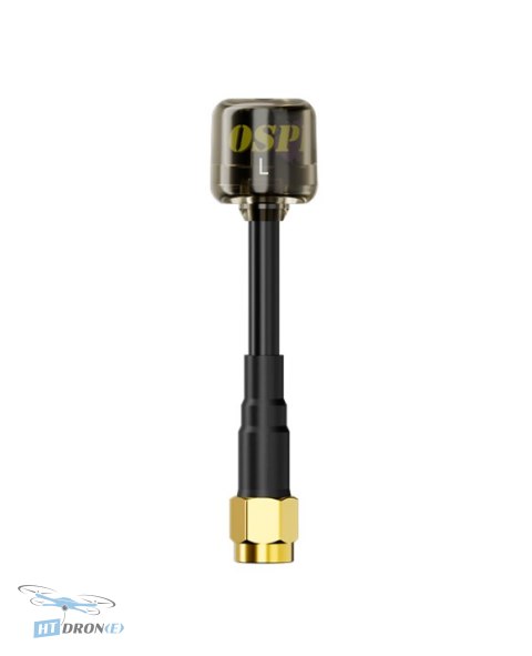 FlyFishRC Antenna FlyFishRC OSPREY 5.8G RPSMA Male 60mm LHCP Black