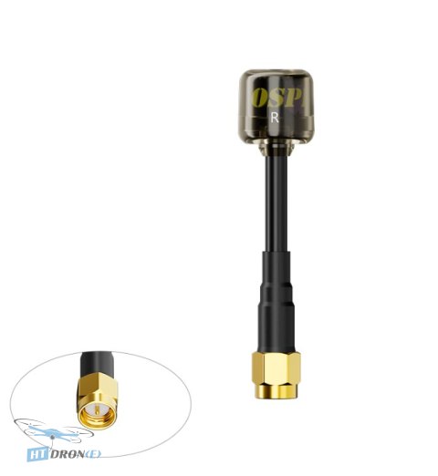 FlyFishRC Antenna FlyFishRC OSPREY 5.8G SMA Male 60mm RHCP Black