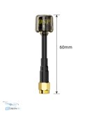 FlyFishRC Antenna FlyFishRC OSPREY 5.8G SMA Male 60mm RHCP Black