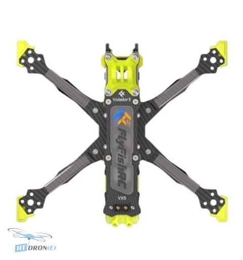 FlyFishRC Frame FlyFishRC Volador II VX5 O4 Pro FPV Freestyle T700 Crystal Yellow