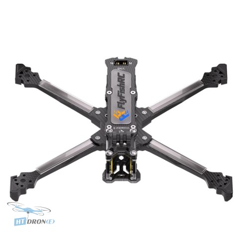 FlyFishRC Frame FlyFishRC Volador II VX6 O4 Pro Deadcat T700 Black