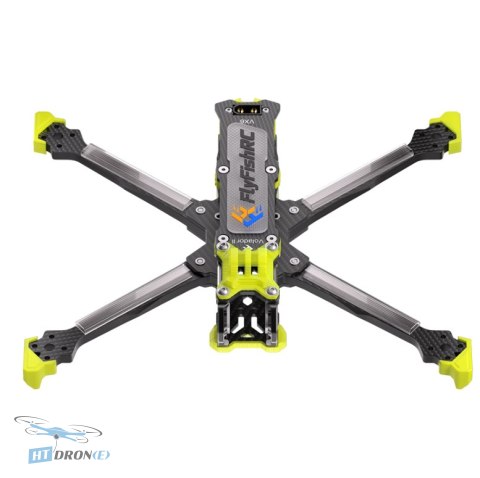 FlyFishRC Frame FlyFishRC Volador II VX6 O4 Pro FPV Freestyle T700 Crystal Yellow