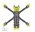 FlyFishRC Frame FlyFishRC Volador VX3.5 O4 Pro T700 Crystal Yellow