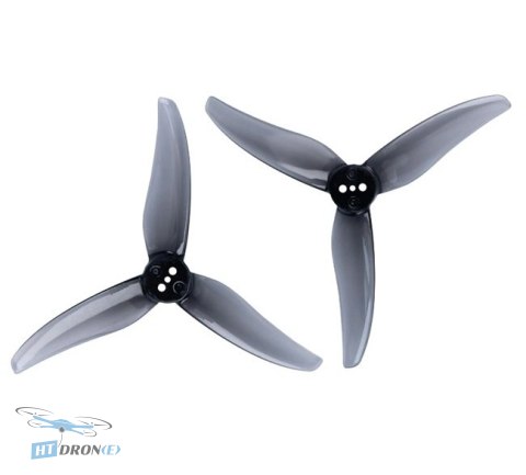 Gemfan Propeller Gemfan 3520 Hurricane PC 3-Blade T-mount 1.5mm Clear Gray (2CW+2CCW)