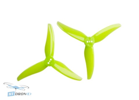 Gemfan Propeller Gemfan 3520 Hurricane PC 3-Blade T-mount 1.5mm Yellow (2CW+2CCW)