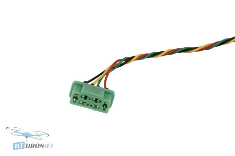 HTDRONE Kabel MPX żeński 6-pin JST GH 4-pin 30AWG 200mm do dronów FPV