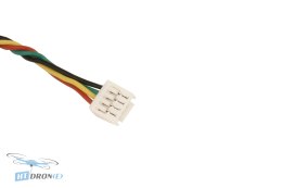 HTDRONE Kabel MPX żeński 6-pin JST GH 4-pin 30AWG 200mm do dronów FPV