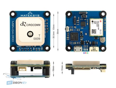 MATEKSYS GPS Module MATEKSYS M9N-G4-3100 GNSS