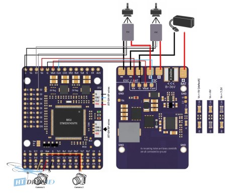 Pilotix FC Pilotix H743-WING V3 Advanced CZ