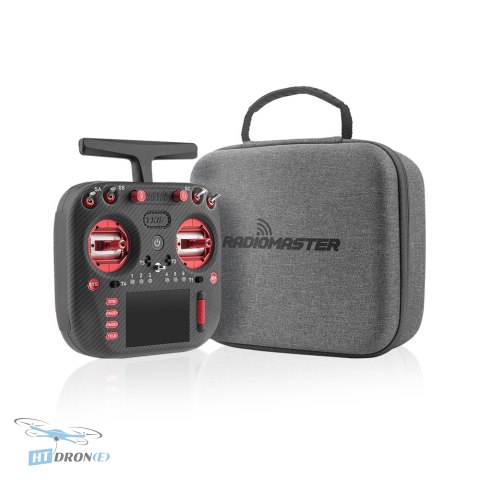 RadioMaster TX15 Max ExpressLRS Red (512Mb) - zaawansowana aparatura RC z ekranem dotykowym