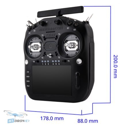 RadioMaster TX16S MK3 Charcoal 512Mb aparatura RC z modułem ExpressLRS do FPV