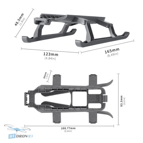 STARTRC Podwozie do DJI Mavic 4 Pro - Przedłużone, Stabilne Lądowanie