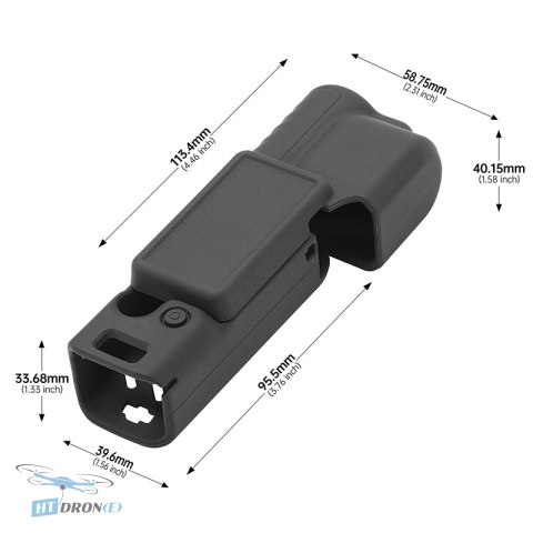 STARTRC Silicone Protective Case STARTRC for DJI Osmo Pocket 4 Black