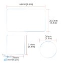 STARTRC Tempered Glass Screen Pack STARTRC for DJI Osmo Action 6