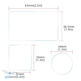 STARTRC Tempered Glass Screen Pack STARTRC for DJI Osmo Action 6