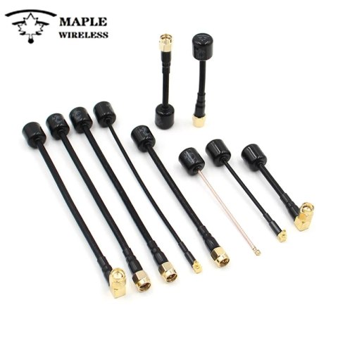 Antenna Maple Wireless 5.8G 2dBi Omnidirectional MMCX-L (8.2cm) Antenna Maple Wireless 5.8G 2dBi Omnidirectional MMCX-L (8.2cm)