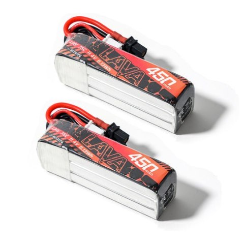 Battery BETAFPV LAVA LiHv 3S 11.4V 450mAh 75C (2PCS) Battery BETAFPV LAVA LiHv 3S 11.4V 450mAh 75C (2PCS)