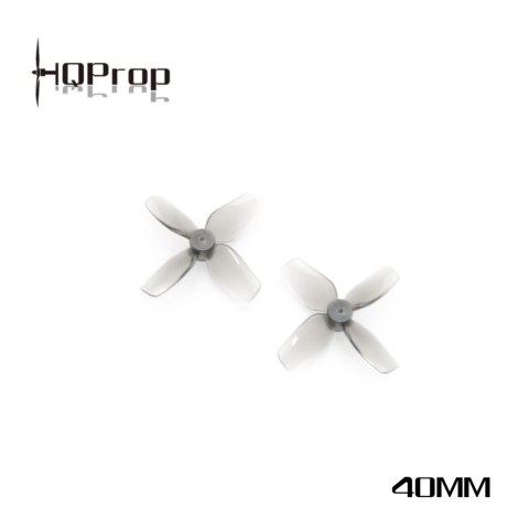 Propeller HQProp Micro Whoop 40MMX4 4-blade 1.6" Grey (2CCW+2CW) Propeller HQProp Micro Whoop 40MMX4 4-blade 1.6" Grey (2CCW+2CW)