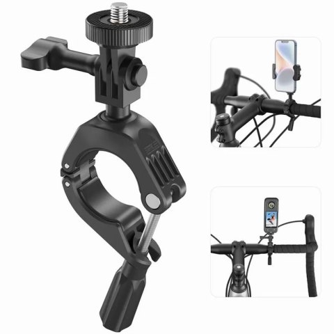 Adjustable Stable Bicycle Holder for Sports Camera/ Mobile Phone