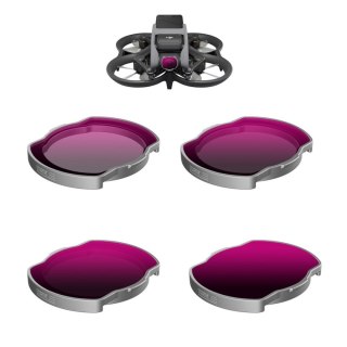Filter Set for DJI Avata (ND8, ND16, ND32, ND64)